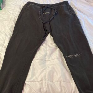 Black Essentials Fear Of God sweatpants